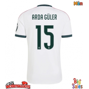 Real Madrid Arda Guler #15 Replica Home Stadium Shirt 2026-27 Short Sleeve